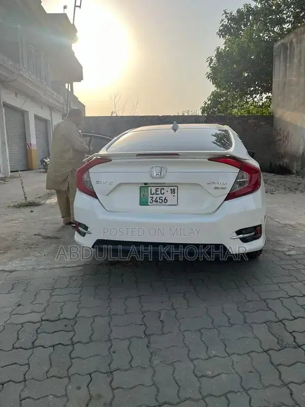 Honda Civic Sedan Red Full Option Performance Model