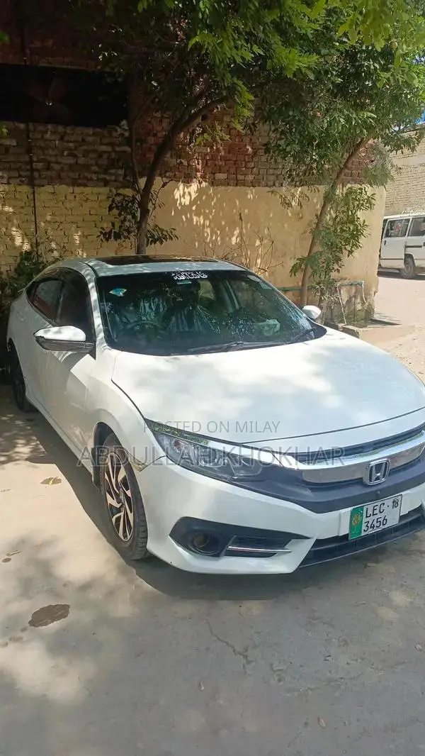 Honda Civic Sedan Red Full Option Performance Model