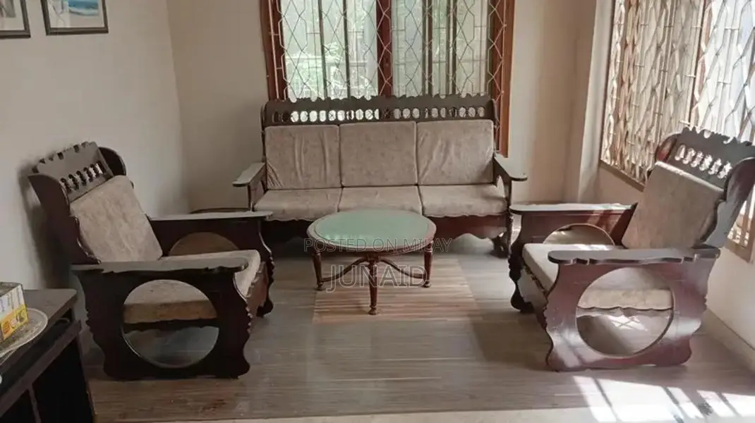 Premium Sheesham Wood 5 Seater Sofa Set with Moltyfoam Cushions