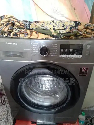 Samsung 7kg Front Load Automatic Washing Machine - Silver