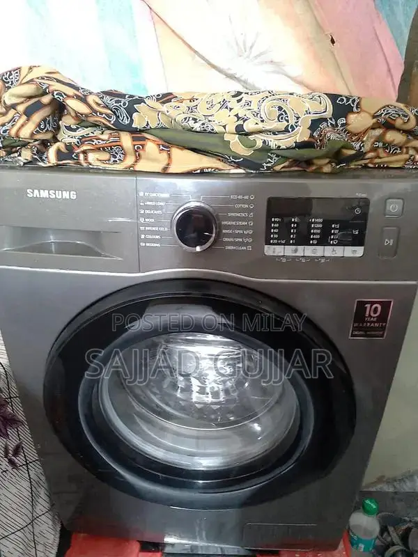 Samsung 7kg Front Load Automatic Washing Machine - Silver