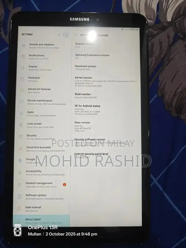 Samsung Tab A 10.1-inch Tablet with Large Screen