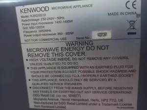 Kenwood Large Capacity 30 Liter Electric Oven