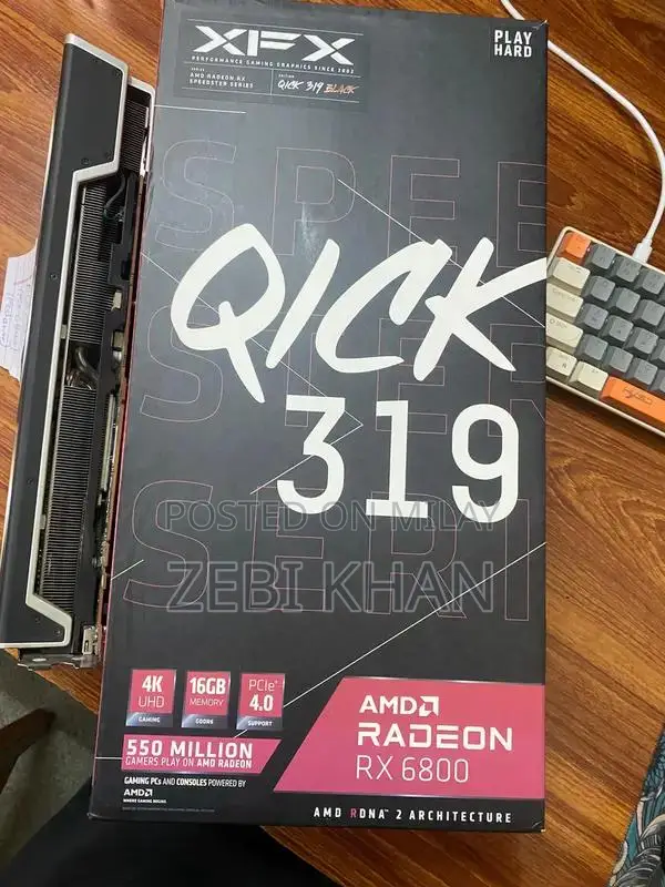 XFX AMD Radeon RX 6800 16GB Graphics Card