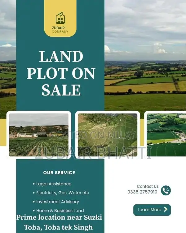 10 Marla Residential Plot for Sale