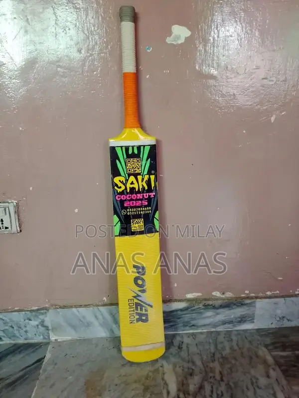 Saki Power Edition Cricket Bat - Heavy Bottom Professional Design