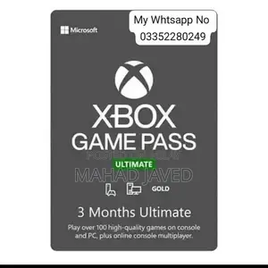Photo - Xbox Game Pass Digital Subscription - Multiple Duration Options