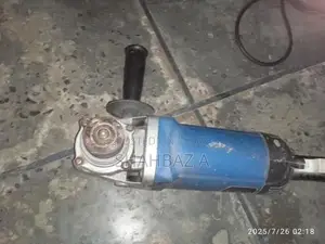 Blue Compact Manual Grinder in Good Working Condition