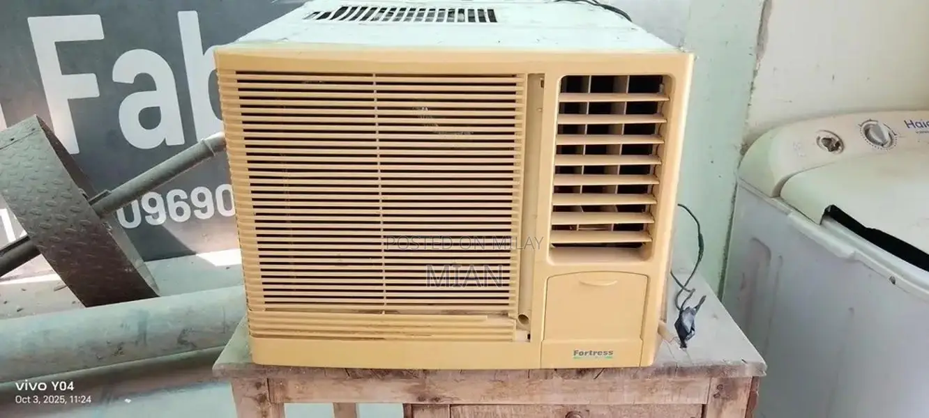 Used Window Air Conditioner - Half Ton Cooling Unit