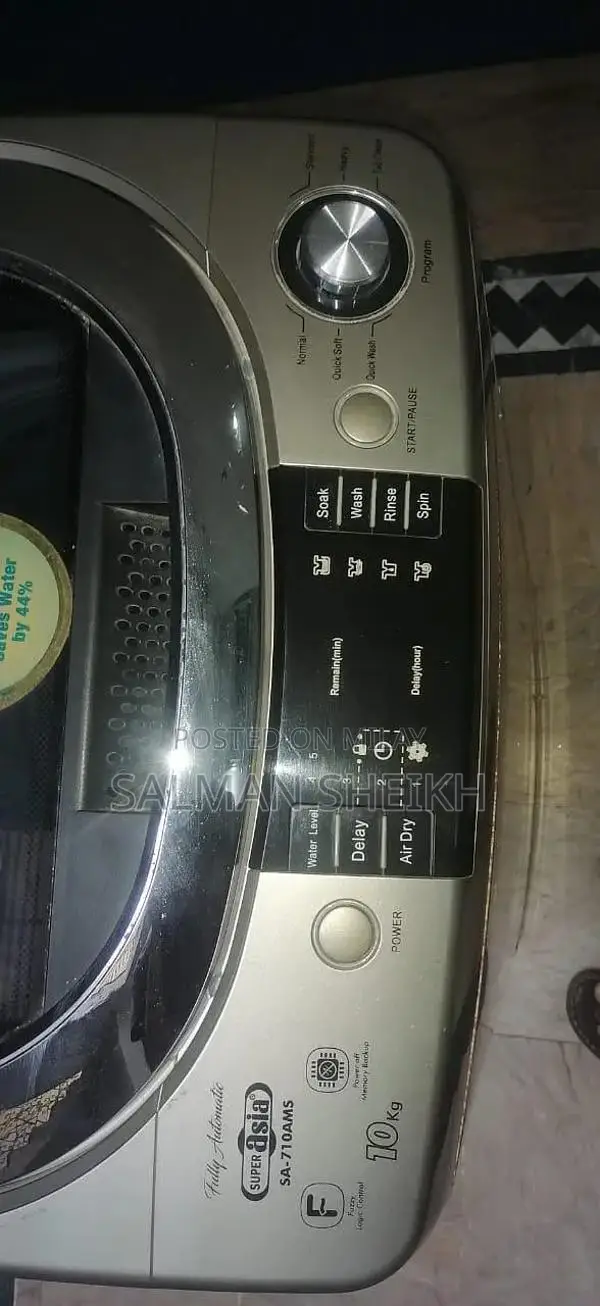 Super Asia 10kg Automatic Washing Machine