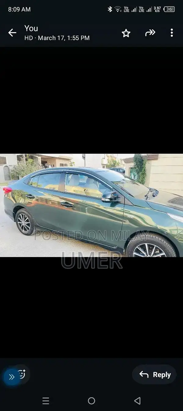 Toyota Yaris Ativ CVT Sedan with Body Kit and PPF