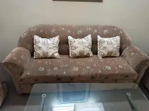 Photo - Contemporary 4 Piece Living Room Sofa Set with Accent Lighting