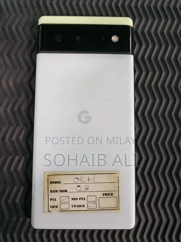 Google Pixel 6 Ultra HD Smartphone with Advanced Camera