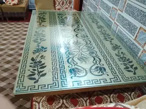 Photo - Solid Wood Dining Table with 6 Matching Chairs