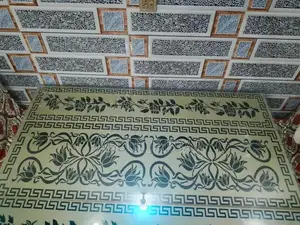 Solid Wood Dining Table with 6 Matching Chairs