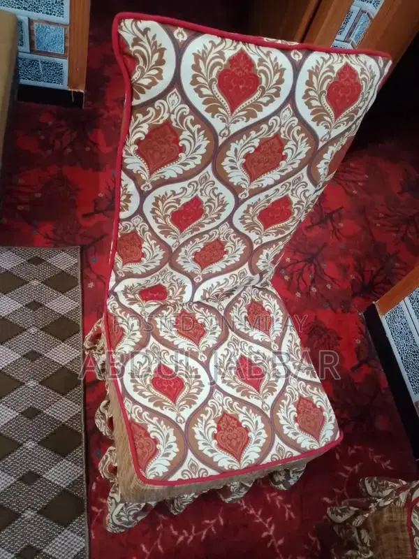 Solid Wood Dining Table with 6 Matching Chairs