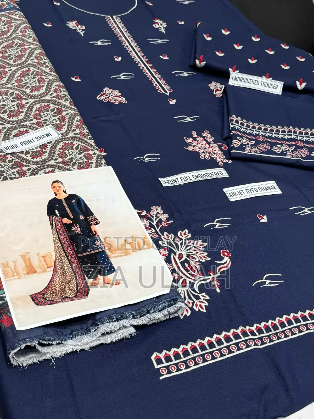 Winter Collection 2025 Digital Print Wool Shawl Dupatta