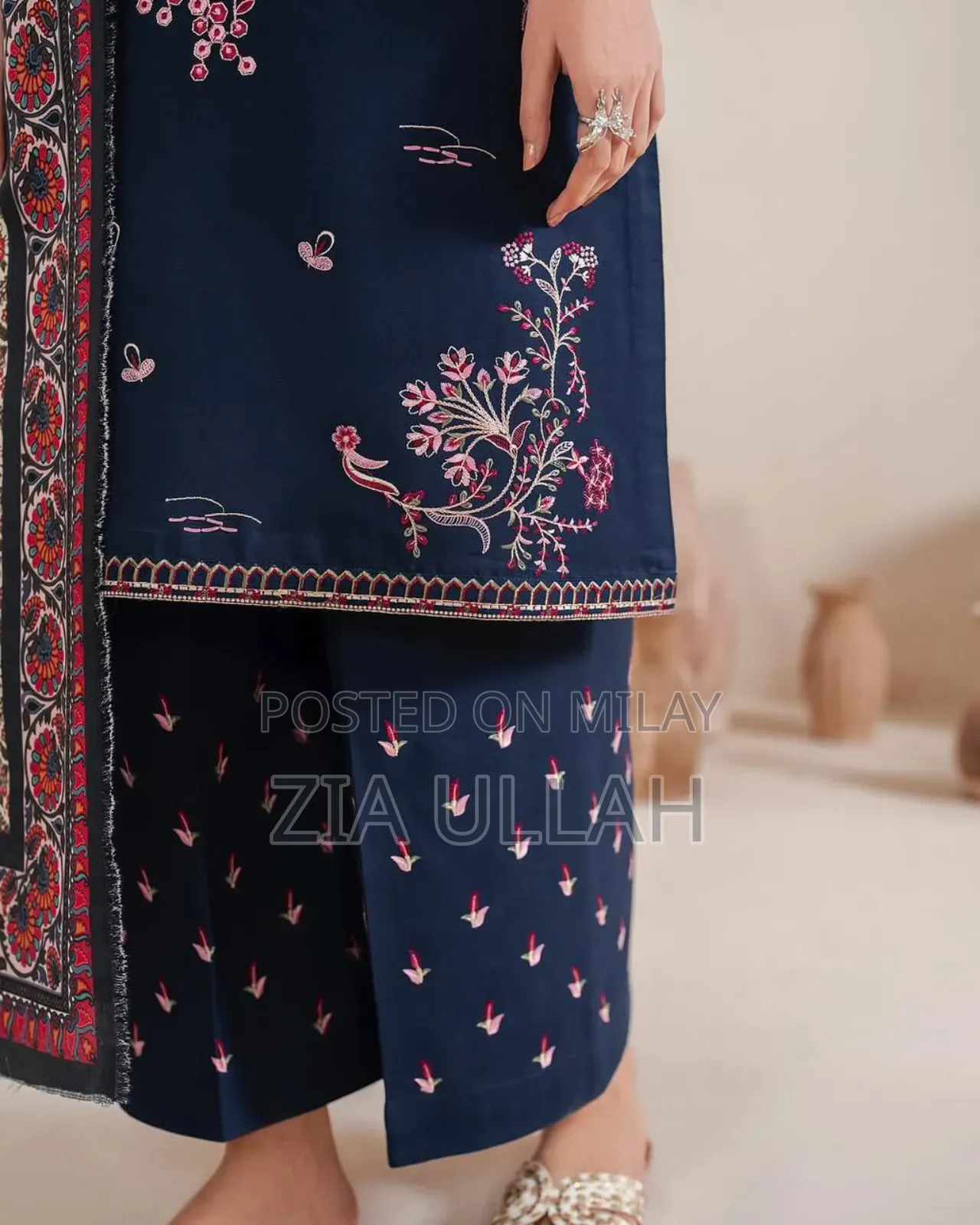 Winter Collection 2025 Digital Print Wool Shawl Dupatta