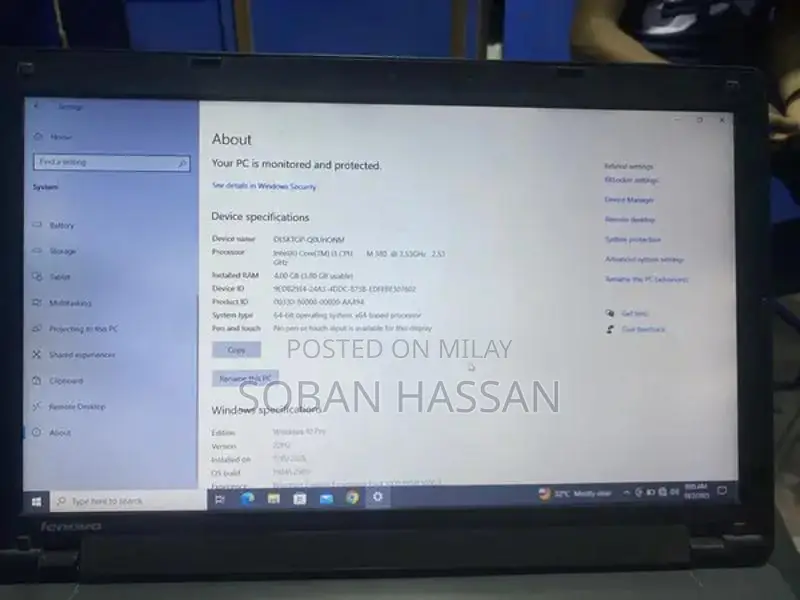 Lenovo ThinkPad Edge Laptop Core i3 Notebook