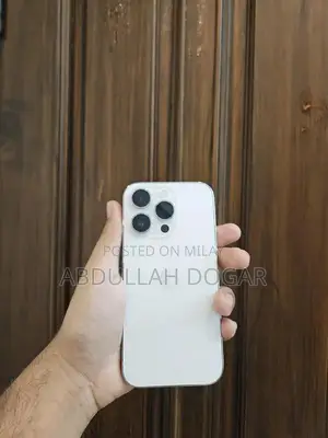 Photo - Apple iPhone 14 Pro White Smartphone with Dual SIM