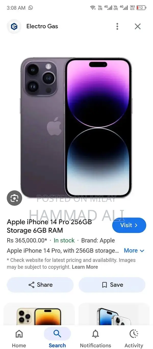 Apple iPhone X Smartphone Installment Purchase Option