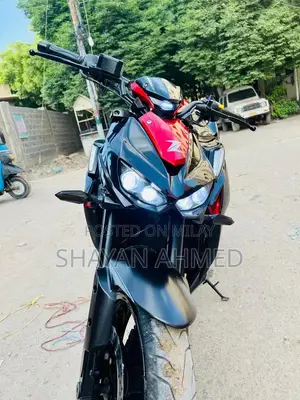 Photo - Kawasaki Z-1000 Replica Motorcycle - 400cc Black Sport Bike