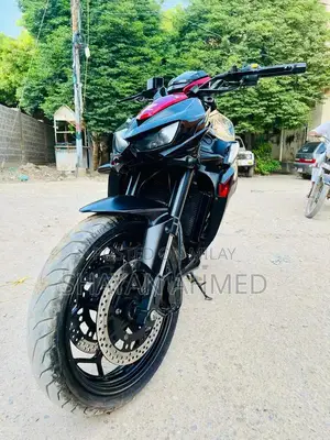 Kawasaki Z-1000 Replica Motorcycle - 400cc Black Sport Bike