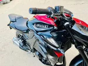 Kawasaki Z-1000 Replica Motorcycle - 400cc Black Sport Bike