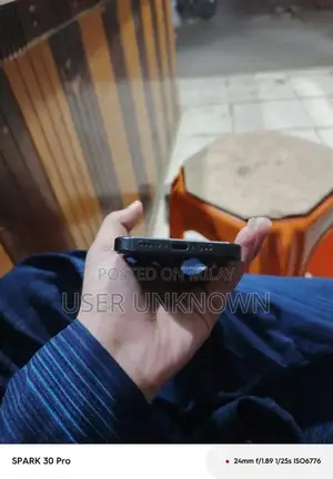 Premium Black Titanium iPhone 15 Pro Smartphone