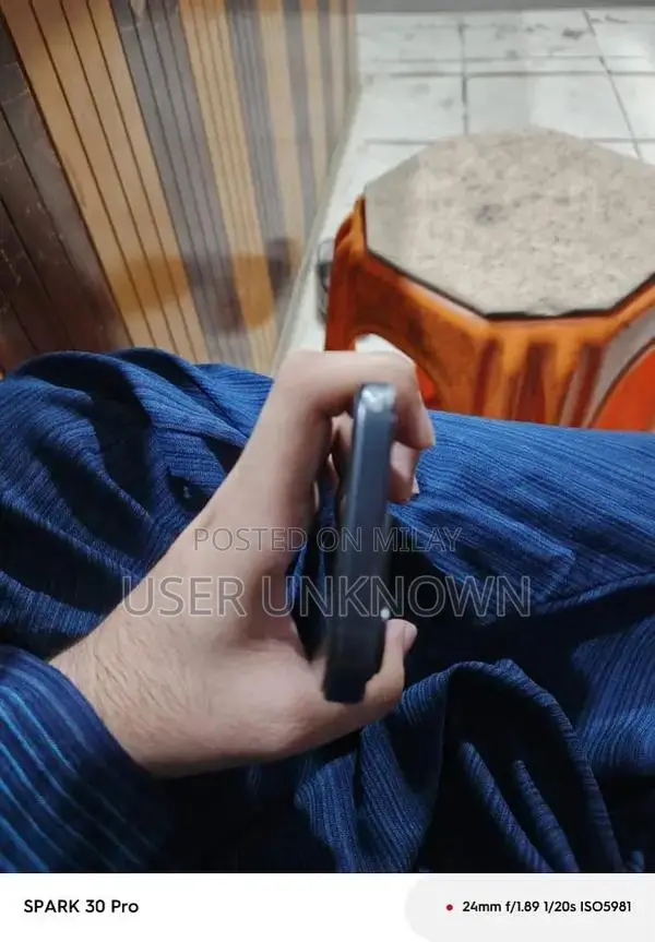 Premium Black Titanium iPhone 15 Pro Smartphone