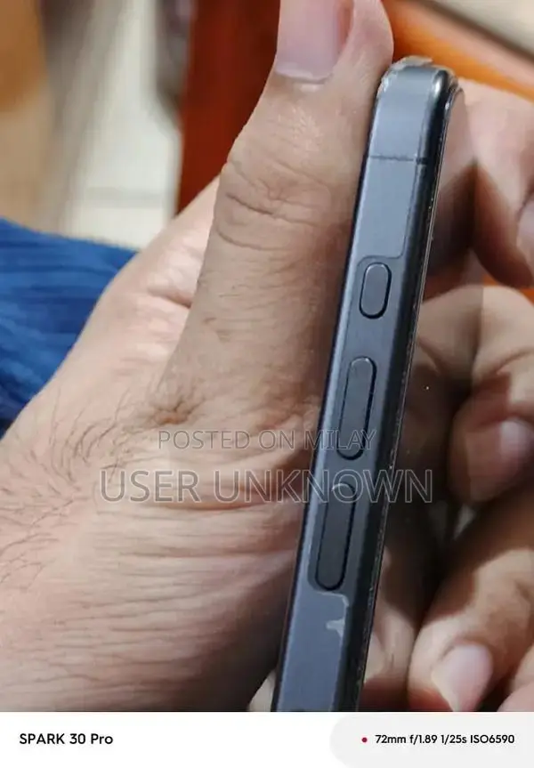 Premium Black Titanium iPhone 15 Pro Smartphone