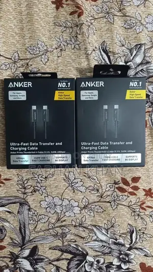 Photo - Anker Prime Thunderbolt 4 Data Cable - High-Speed Connectivity