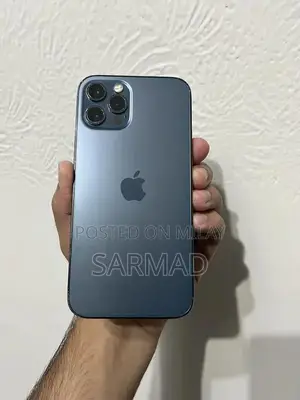 Pristine iPhone 12 Pro Blue Smartphone with Original Box
