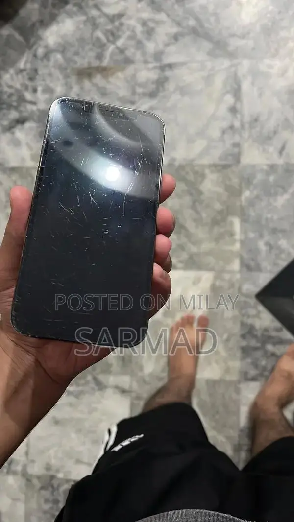 Pristine iPhone 12 Pro Blue Smartphone with Original Box