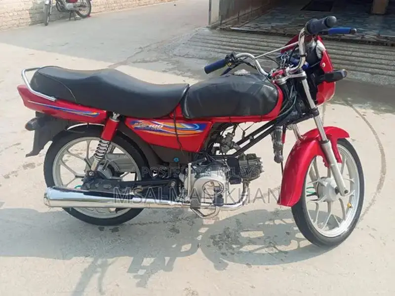 United 100cc Motorcycle with Sports Rims - Performance Ride