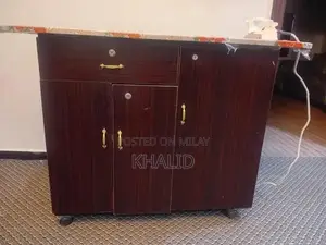 Photo - Rustic Wooden Iron Stand for Home or Decor