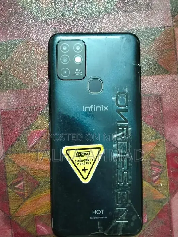 Infinix Hot 10 Smartphone 4GB RAM 64GB Storage