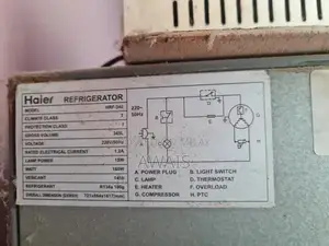 Large Haier Refrigerator with New Cooling Technology