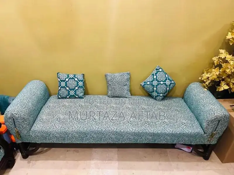 Classic 8-Seater Wooden Sofa Set in Excellent Condition