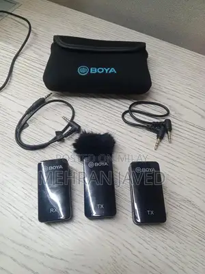 Boya Dual Wireless Microphone System for Vlogging and Recording