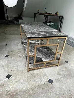 Photo - Compact MDF Dining Table - Water Resistant Surface