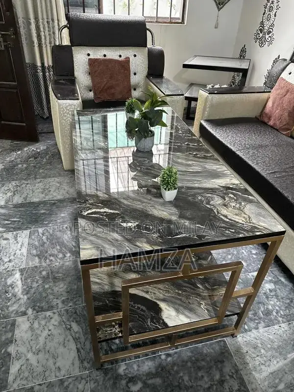 Compact MDF Dining Table - Water Resistant Surface