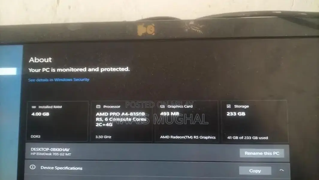 Budget AMD Desktop PC with R5 Graphics and Basic Performance
