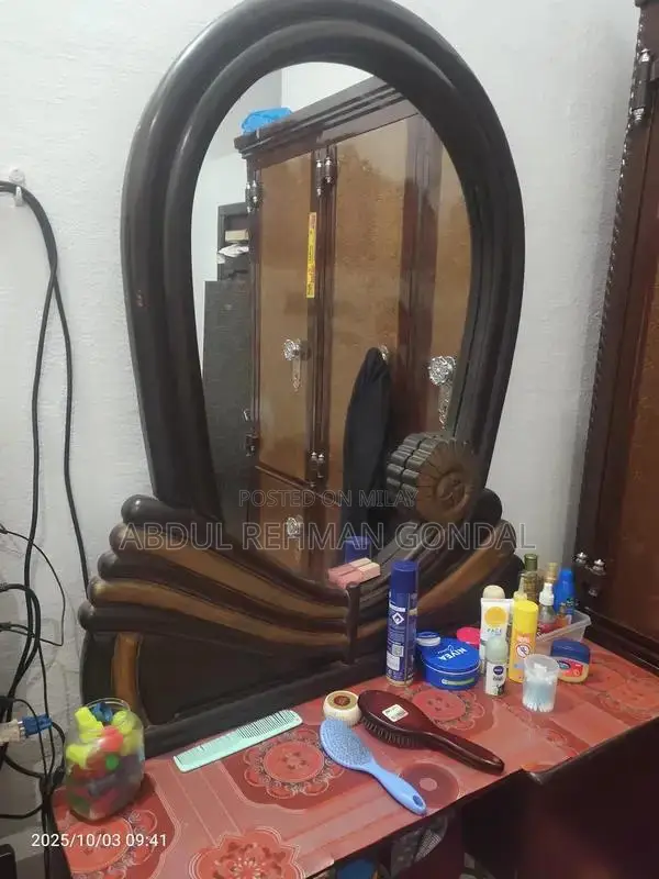 Elegant Wooden Dresser with Smooth Finish