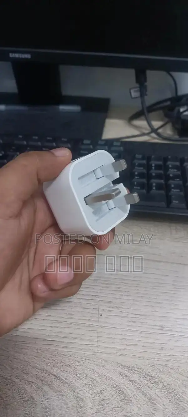 Original 3-Pin iPhone USB Charger Adapter