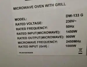 Dawlance Cook King 30L Microwave Oven with Grill Function