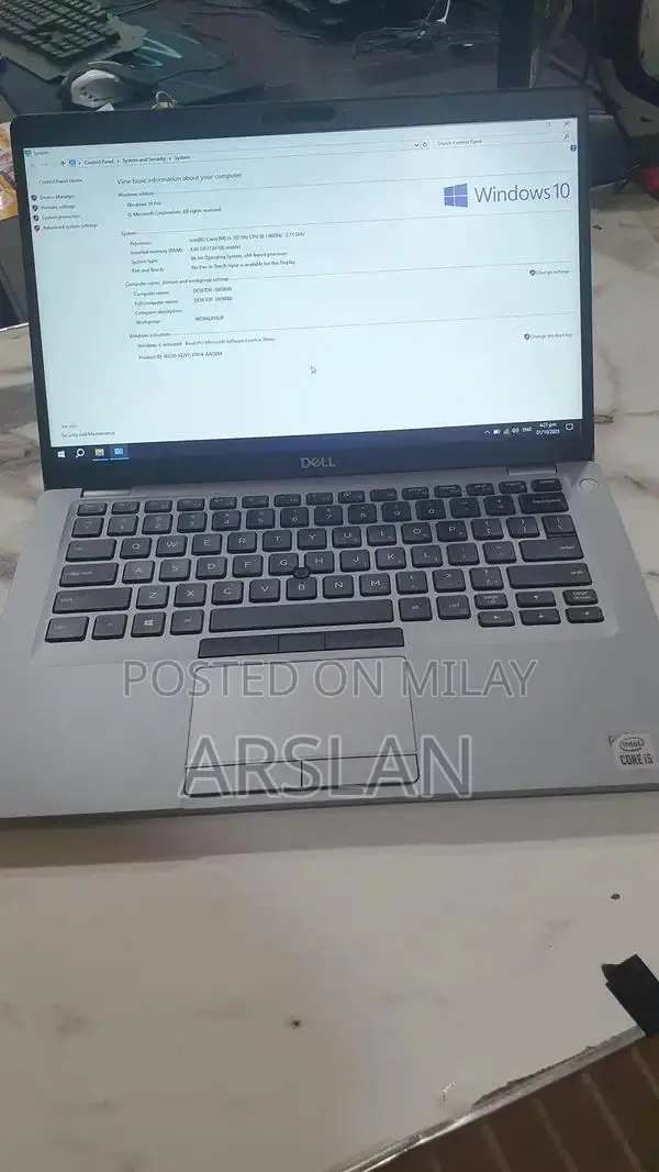 Dell Latitude 5410 Laptop - i5 10th Gen, 8GB RAM, 256GB SSD