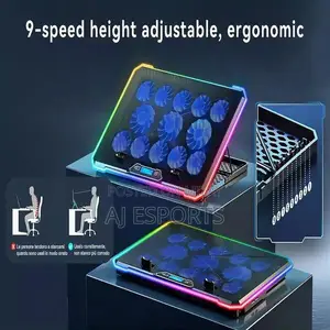 ICE COOREL K15 Gaming Laptop Cooling Pad with 13-14 Fans