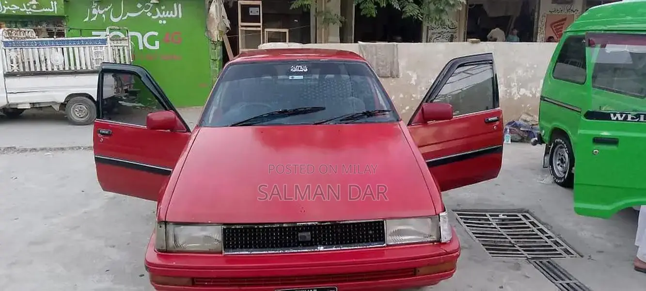 Toyota Sedan Classic Family Car 1986 Model