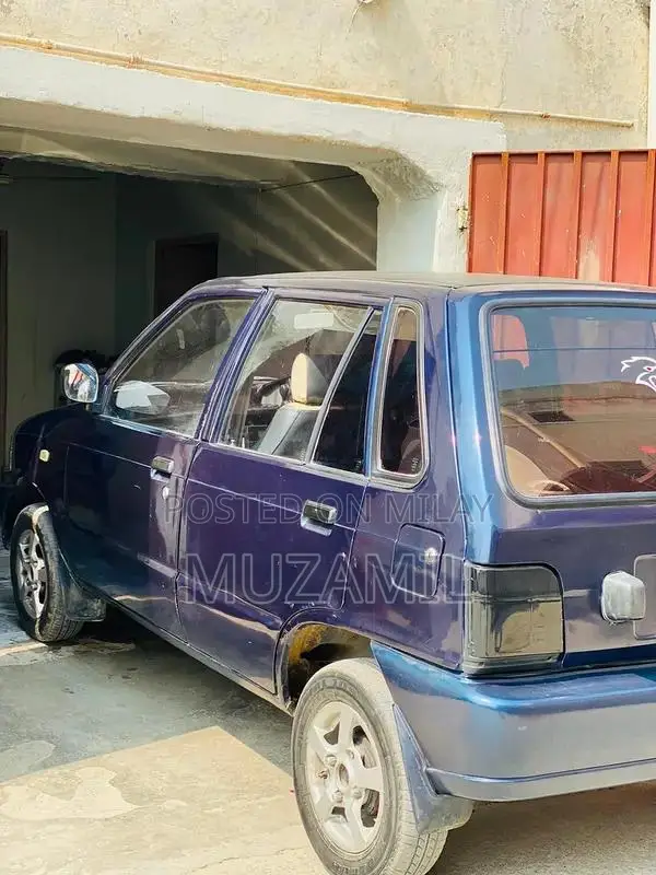 Suzuki Mehran VX Blue Metallic Sedan 2013 Model